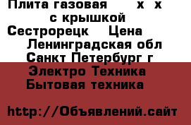 Плита газовая,  (85х55х65) с крышкой. (Сестрорецк) › Цена ­ 3 000 - Ленинградская обл., Санкт-Петербург г. Электро-Техника » Бытовая техника   